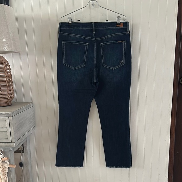 Seven7 Dark Blue Jeans sz 10 - Picture 10 of 17